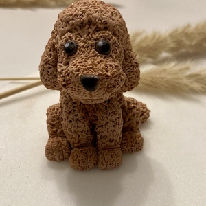 Uszkár kutya tortadísz, Otthon & Életmód, Konyhafelszerelés, tálalás, Sütés, főzés, Sütidísz, Gyurma, Festészet, MESKA