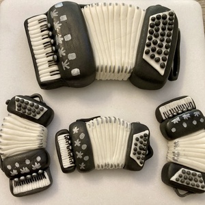 Harmonika tortadísz, Otthon & Életmód, Konyhafelszerelés, tálalás, Sütés, főzés, Sütidísz, , MESKA