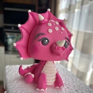 Triceratrop dino tortadisz - baba - mama - baba ágynemű - babafészek - Meska.hu