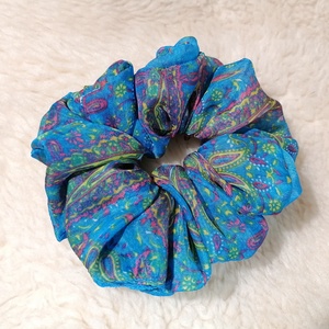 Scrunchie - textil hajgumi - ruha & divat - hajdísz & hajcsat - hajgumi - Meska.hu