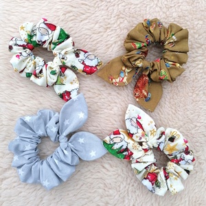 Masnis scrunchie - textil hajgumi - ruha & divat - hajdísz & hajcsat - hajgumi - Meska.hu