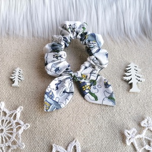 Masnis scrunchie - textil hajgumi - ruha & divat - hajdísz & hajcsat - hajgumi - Meska.hu