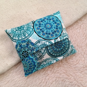 Mandala mintás meggymag párna - szépségápolás - egészségmegőrzési kellékek - Meska.hu