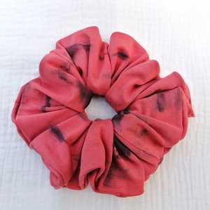 Batikolt scrunchie - textil hajgumi - ruha & divat - hajdísz & hajcsat - hajgumi - Meska.hu