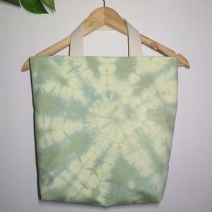 Batikolt mintás textil kézitáska  - táska & tok - bevásárlás & shopper táska - shopper, textiltáska, szatyor - Meska.hu