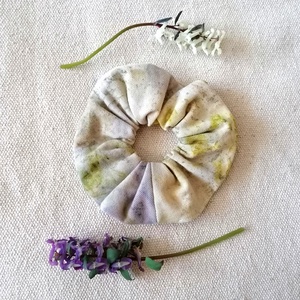 Ecoprint scrunchie  - ruha & divat - hajdísz & hajcsat - hajgumi - Meska.hu