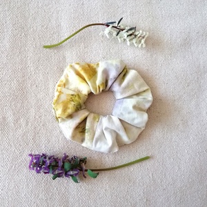Ecoprint scrunchie , Ruha & Divat, Hajdísz & Hajcsat, Hajgumi, Varrás, Festészet, MESKA