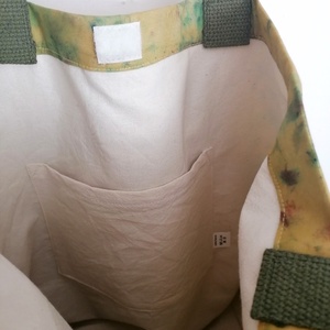 Batikolt mintás textil válltáska  - táska & tok - bevásárlás & shopper táska - shopper, textiltáska, szatyor - Meska.hu