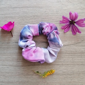 Batikolt scrunchie - textil hajgumi - Meska.hu