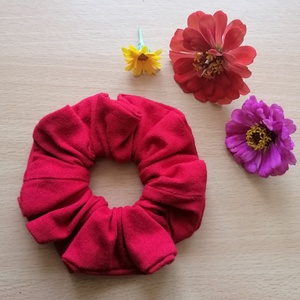 Scrunchie - textil hajgumi, Ruha & Divat, Hajdísz & Hajcsat, Hajgumi, Varrás, Újrahasznosított alapanyagból készült termékek, MESKA