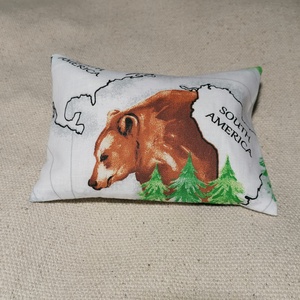 Medve mintás meggymag párna, Szépségápolás, Egészségmegőrzési kellékek, Meggymagpárna, Varrás, MESKA