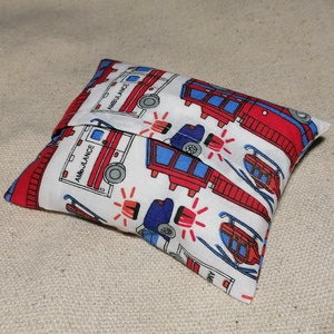 Járművek mintás meggymag párna - szépségápolás - egészségmegőrzési kellékek - meggymagpárna - Meska.hu