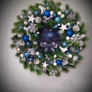 Adventi ajtódísz - Meska.hu