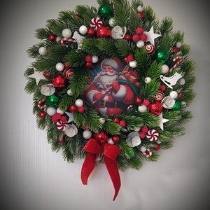 Adventi ajtódísz - Meska.hu
