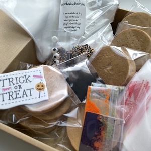Halloween mézeskalácsdíszítő szett otthonra - DIY - Meska.hu