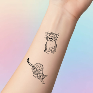 Házikedvenc ideiglenes tetoválás (egyedi) - Meska.hu