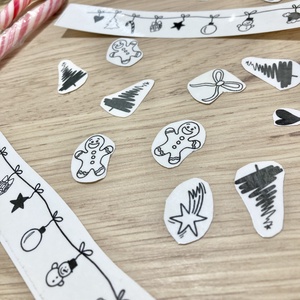 Karácsonyi mini ideiglenes tetkó csomag - karácsony - karácsonyi ruházat - karácsonyi ruha kiegészítők - Meska.hu