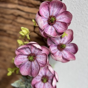 2 ágas, nagyfejű magnólia-lila - otthon & életmód - dekoráció - virágdísz és tartó - csokor & virágdísz - Meska.hu