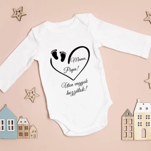 Bababejelentő body - ruha & divat - babaruha & gyerekruha - body - Meska.hu Bababejelentő body - ruha & divat - babaruha & gyerekruha - body - Meska.hu