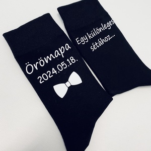 Örömapa zokni - ruha & divat - cipő & papucs - zokni - Meska.hu