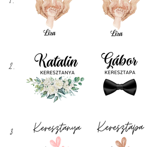 Keresztszülő felkérő ajándék ÚJ! - otthon & életmód - konyhafelszerelés, tálalás - tálalás - bögre & csésze - Meska.hu