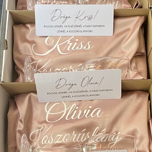 Koszorúslány vagy Tanú felkérő csomag, Esküvő, Meghívó & Kártya, Tanú felkérő, Mindenmás, MESKA