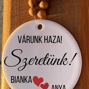 Autós visszapillantó dísz - otthon & életmód - autó - autós illatosító - Meska.hu