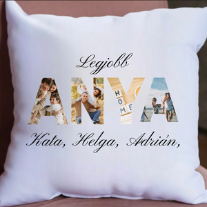 Anyák napi párna, Otthon & Életmód, Lakástextil, Párna & Párnahuzat, Fotó, grafika, rajz, illusztráció, MESKA