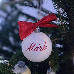 Karácsonyi gömb , Karácsony, Karácsonyi lakásdekoráció, Karácsonyfadíszek, Mindenmás, MESKA