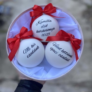 Karácsonyi gömb  - Meska.hu