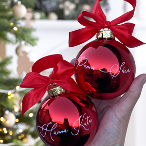 Karácsonyi gömb 8 cm - Meska.hu