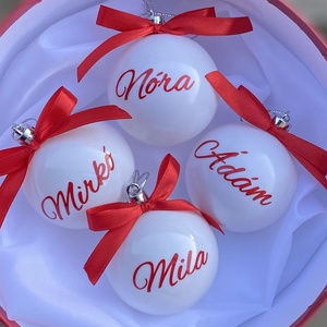 Karácsonyi gömb , Karácsony, Karácsonyi lakásdekoráció, Karácsonyfadíszek, Mindenmás, MESKA