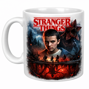 Stranger things bögre, Otthon & Életmód, Konyhafelszerelés, tálalás, Tálalás, Bögre & Csésze, Fotó, grafika, rajz, illusztráció, MESKA