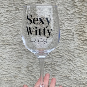 Egyedi boros pohár - otthon & életmód - konyhafelszerelés, tálalás - tálalás - boros poharak, szettek - Meska.hu