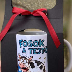 Fosok a tejtől bögre - otthon & életmód - konyhafelszerelés, tálalás - tálalás - bögre & csésze - Meska.hu