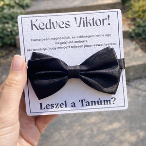 Férfi tanú felkérő - Meska.hu