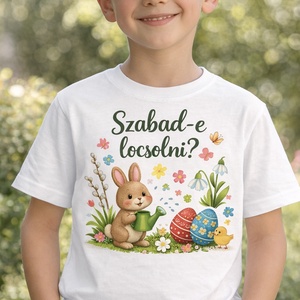 Szabad-e locsolni húsvéti póló - Meska.hu