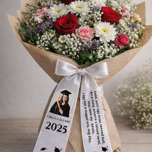 Fényképes ballagási szalag - Meska.hu