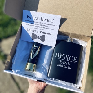 Férfi tanú felkérő csomag - esküvő - meghívó & kártya - tanú felkérő - Meska.hu