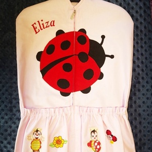 Katicás oviszsák  jellel és névvel - Meska.hu