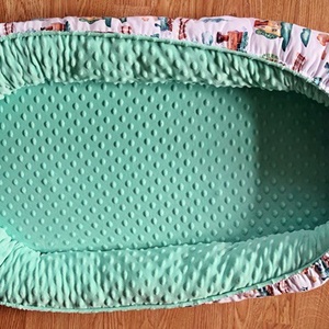 Mentazöld , vonatos mozdonyos repülős babafészek - otthon & életmód - babaszoba, gyerekszoba - babaszoba, gyerekszoba - Meska.hu