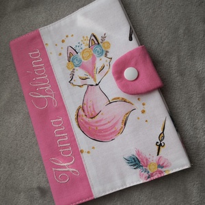 Egészségügyi kiskönyv borító , Baba - mama, Baba játékok, Textilkönyv & Babakönyv, Hímzés, Varrás, MESKA