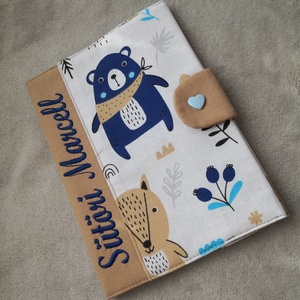 Egészségügyi kiskönyv borító  - baba - mama - baba játékok - textilkönyv & babakönyv - Meska.hu