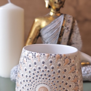 Mandalás bögre  - otthon & életmód - konyhafelszerelés, tálalás - tálalás - bögre & csésze - Meska.hu