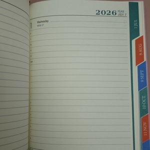 Határidőnapló 2026 - otthon & életmód - papír, írószer - jegyzetfüzet & napló - Meska.hu