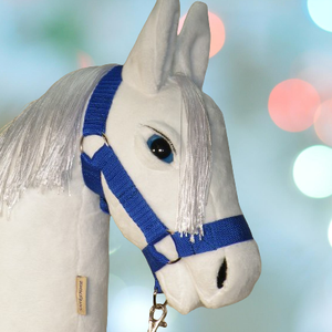 DorkaHorse seprűnyél ló (Mini), kötőfékkel és szárral - játék & sport - plüssállat & játékfigura - ló - Meska.hu