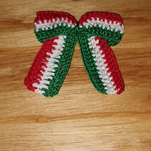 Horgolt kokárda - Meska.hu