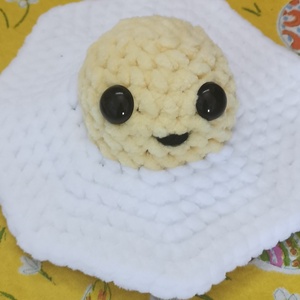 Horgolt tükörtojás - Meska.hu