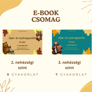 E-book csomag: Ajak- és nyelvügyesítő mese 2. + 3. nehézségi szint - Meska.hu
