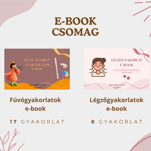 E-book csomag: Fúvó- és szívógyakorlatok + Légzőgyakorlatok  - játék & sport - készségfejlesztő és logikai játék - oktató játékok - Meska.hu